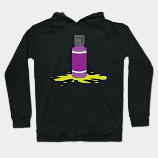 Colorful Acrylic Paint Icon Hoodie